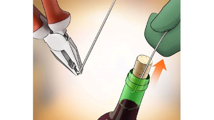 Cách khui rượu vang