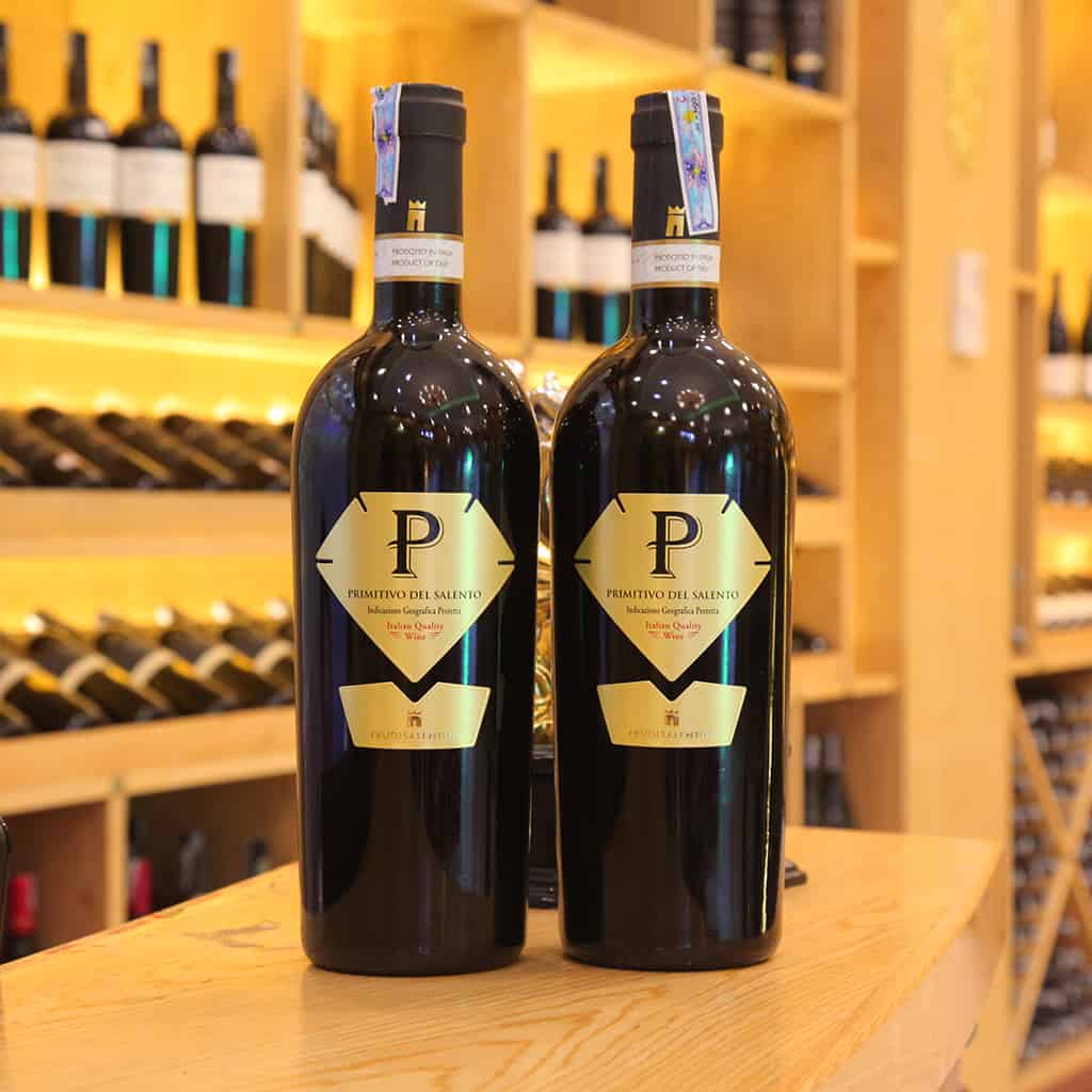 rượu vang Primitivo Salento