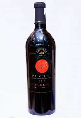ruou vang primitivo puglia 2016